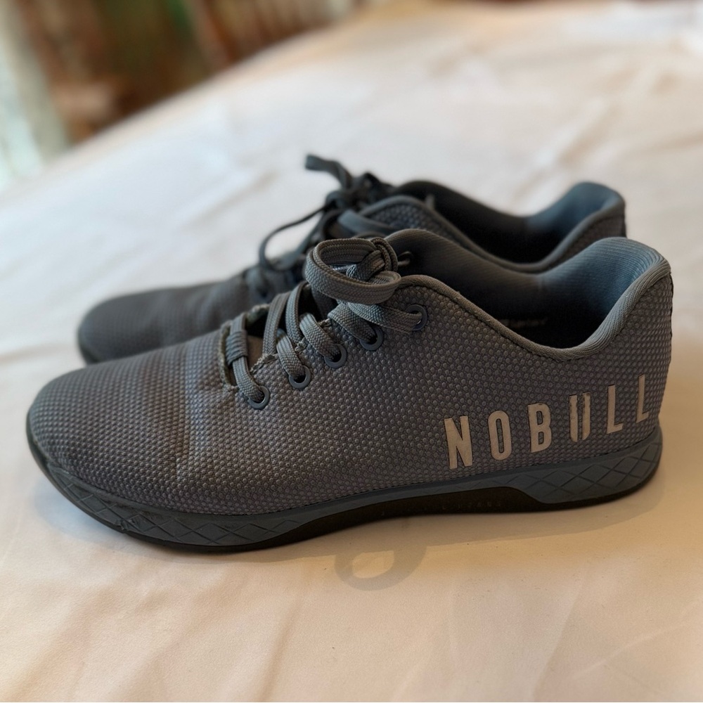 Nobull Superfabric Trainer Cross Training Shoes - women’s Size 11 - slate Blue - Picture 3 of 7